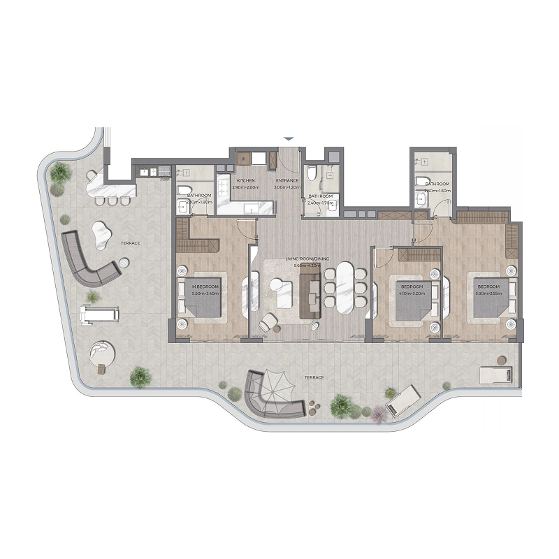 Apartments plan