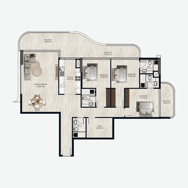Apartments plan