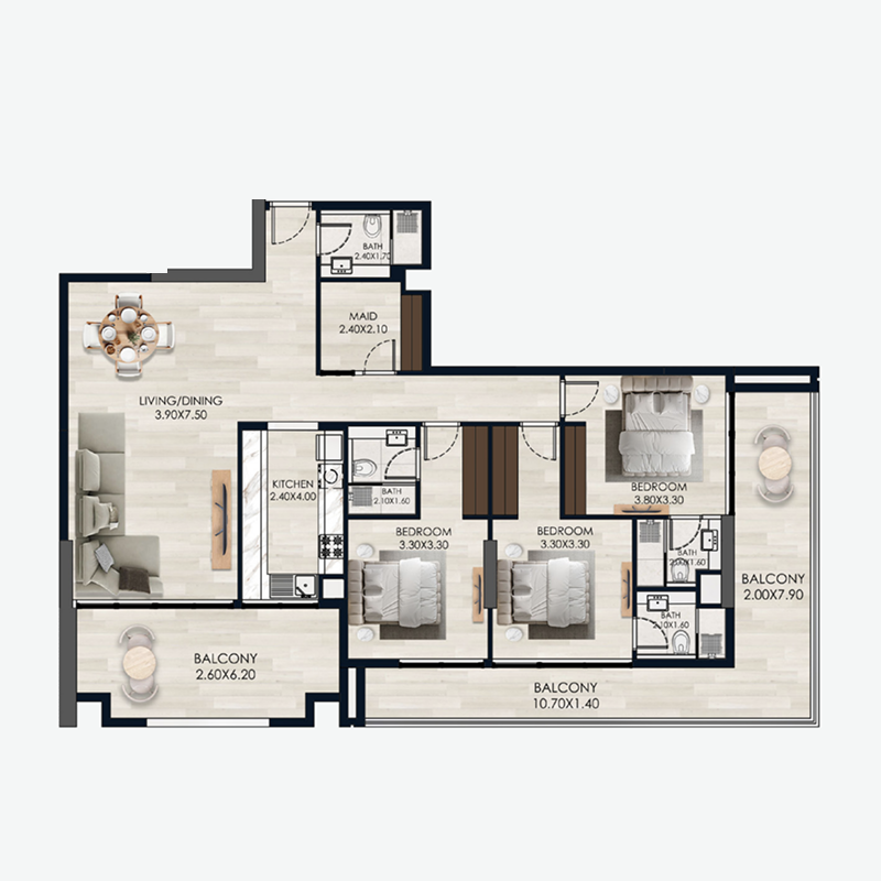 Apartments plan
