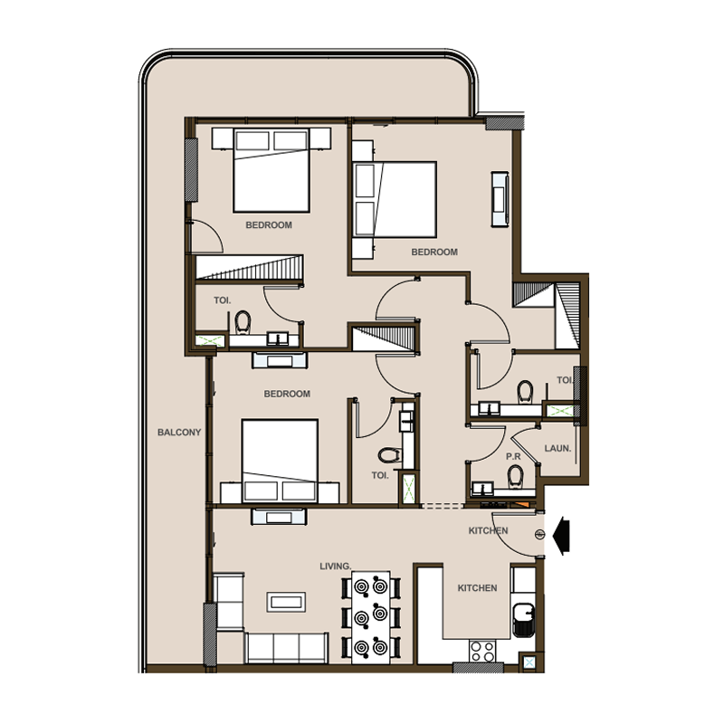 Apartments plan