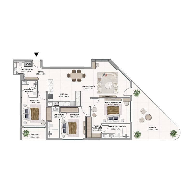 Apartments plan