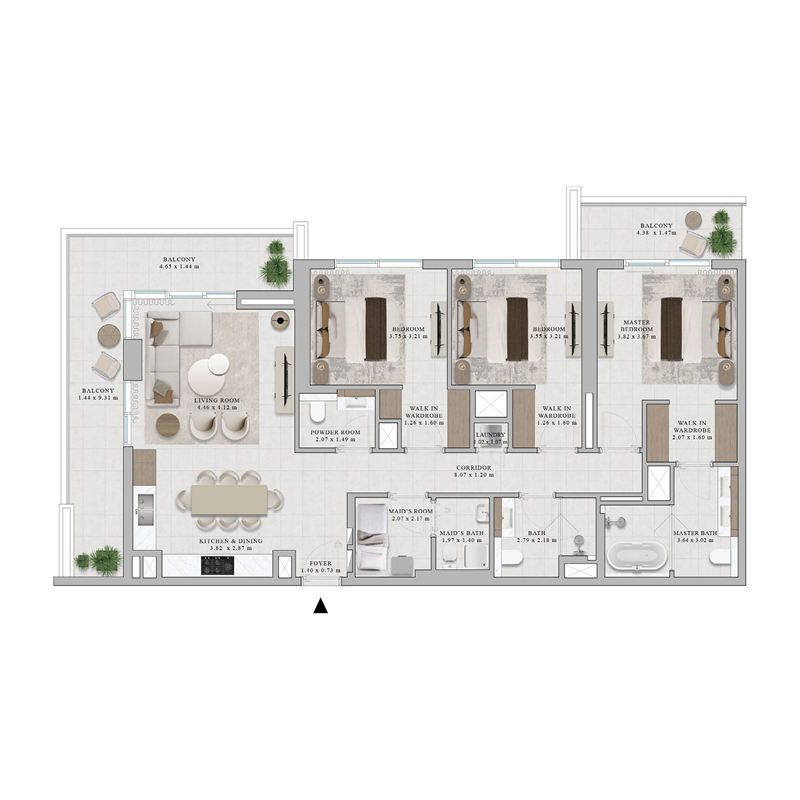 Apartments plan