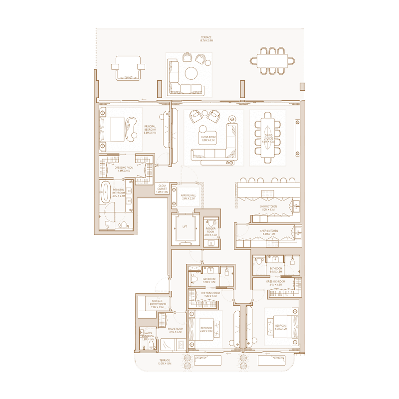 Apartments plan