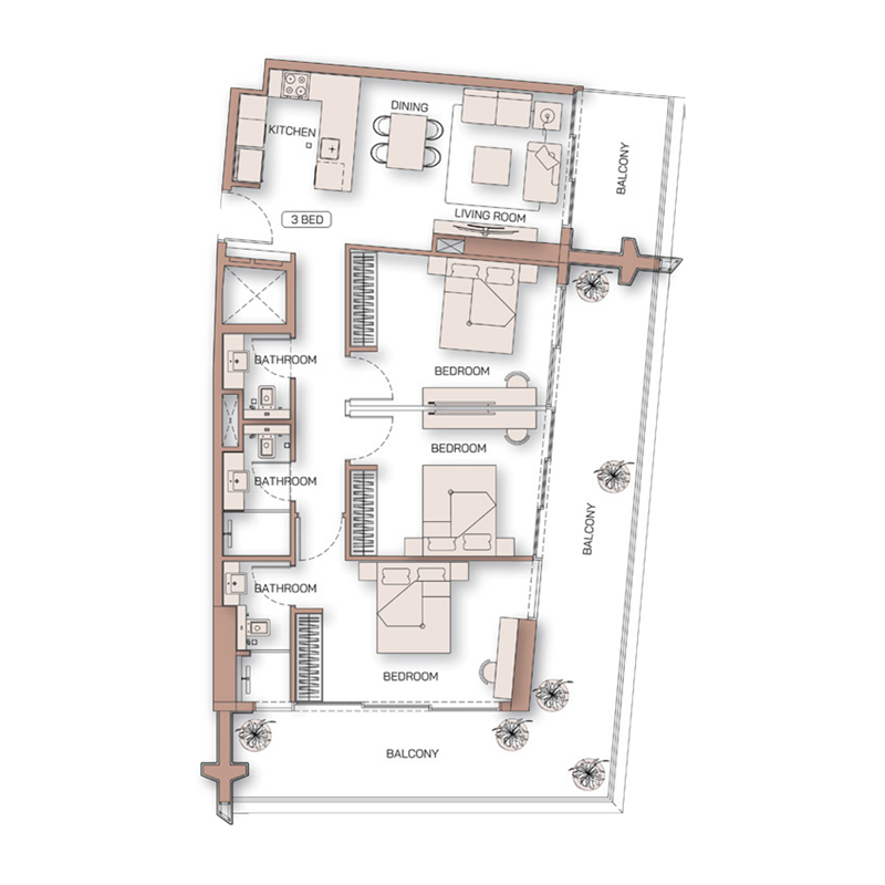 Apartments plan
