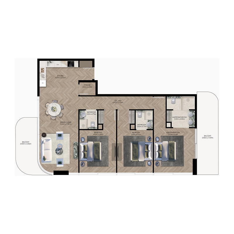 Apartments plan