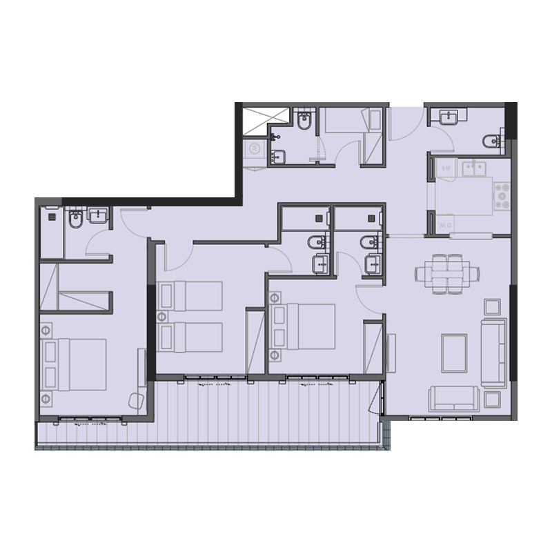 Apartments plan