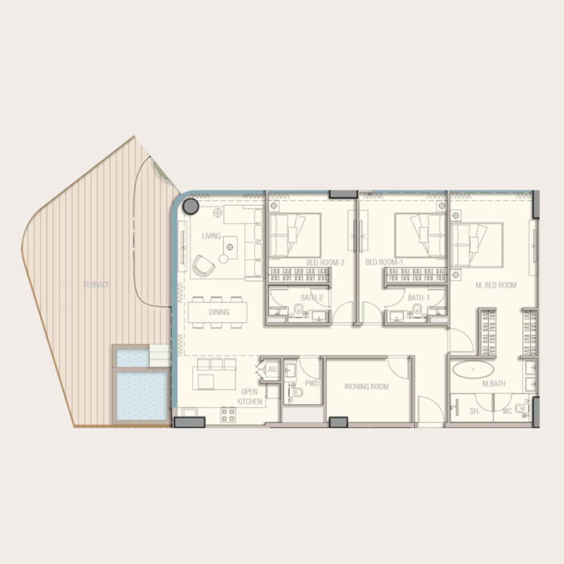 Apartments plan