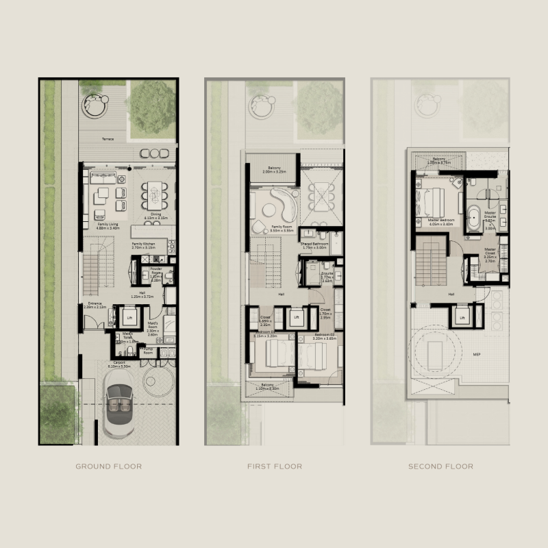 Townhouse plan