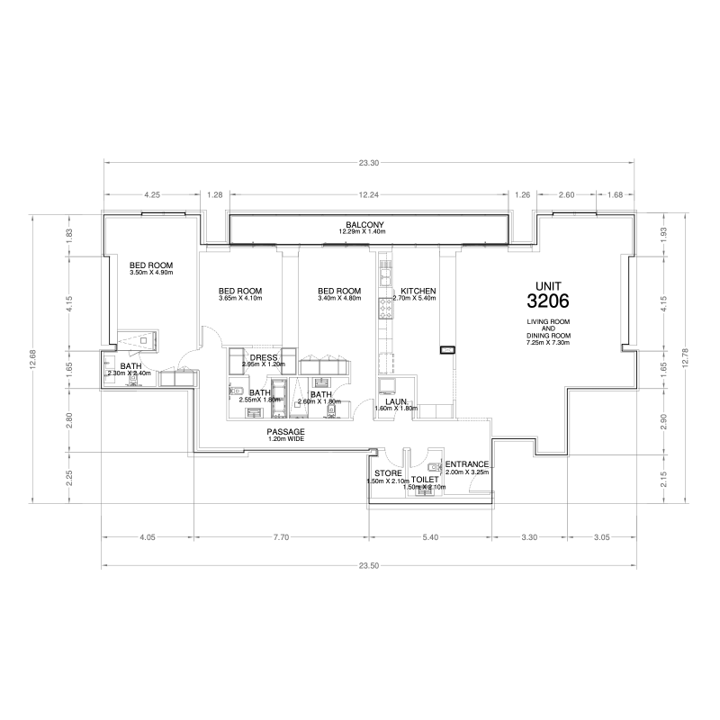Apartments plan