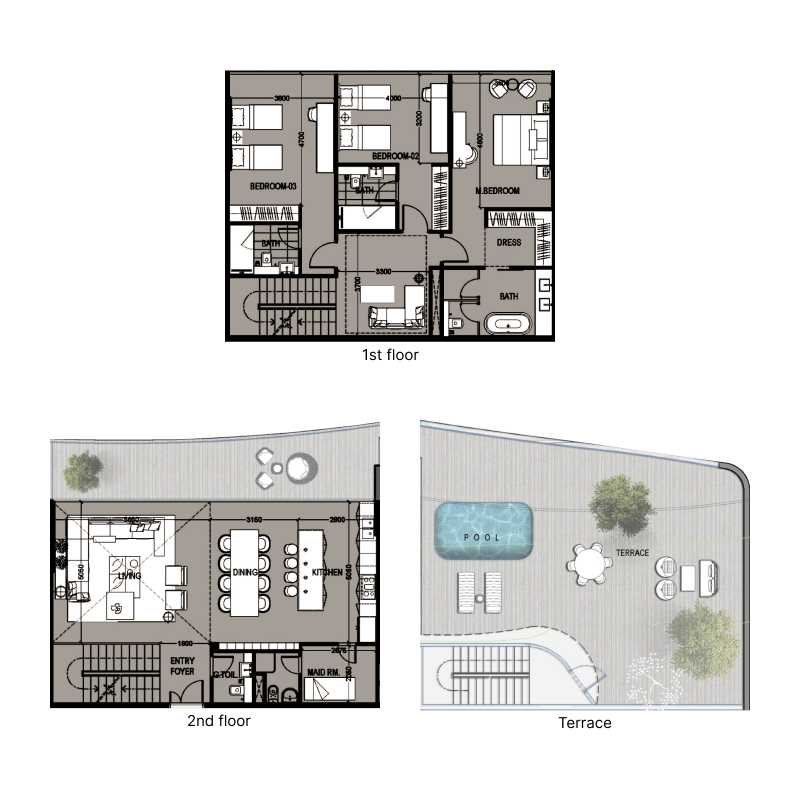 Penthouse plan