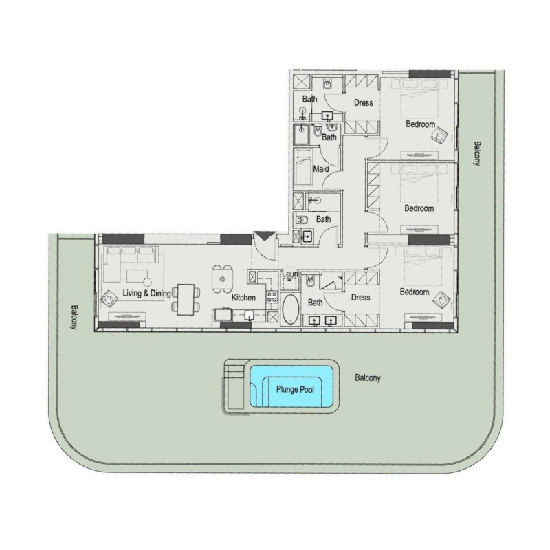 Apartments plan