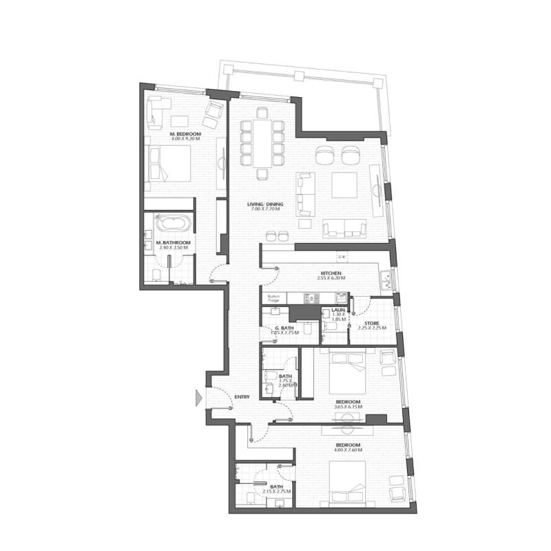 Apartments plan