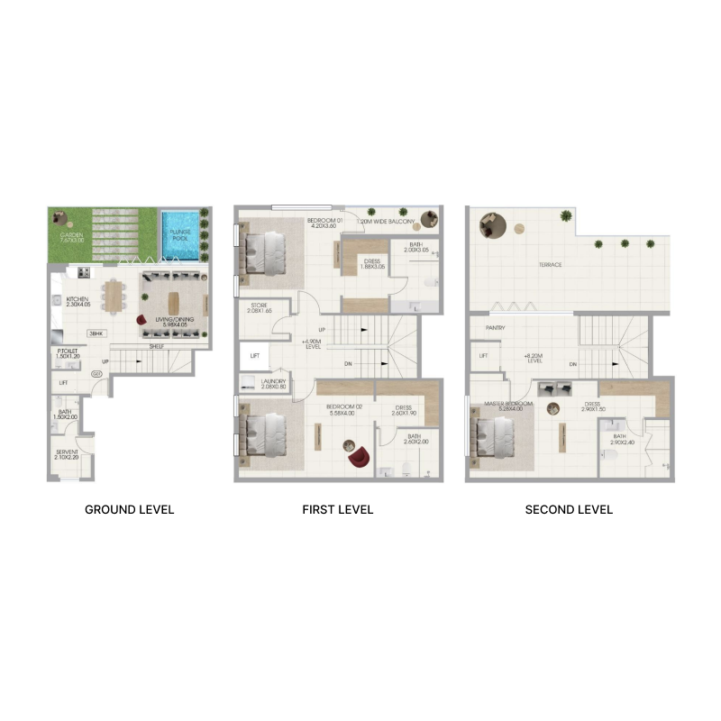Townhouse plan