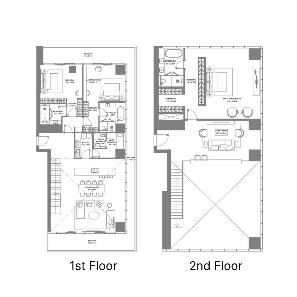 Duplex plan