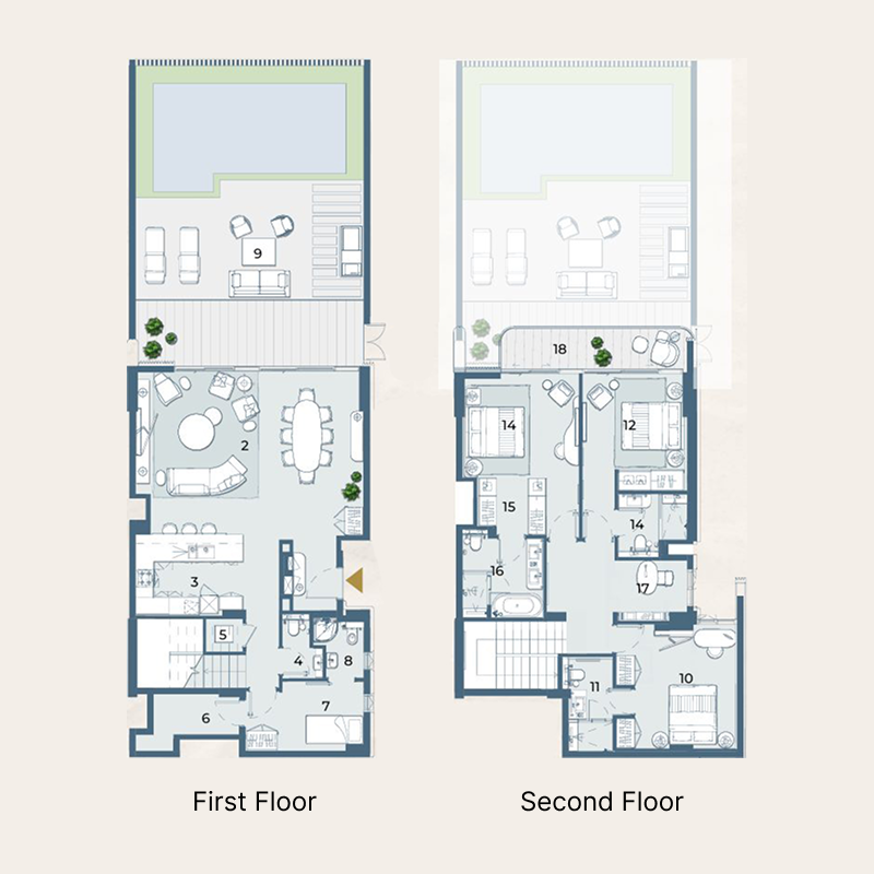 Townhouse plan