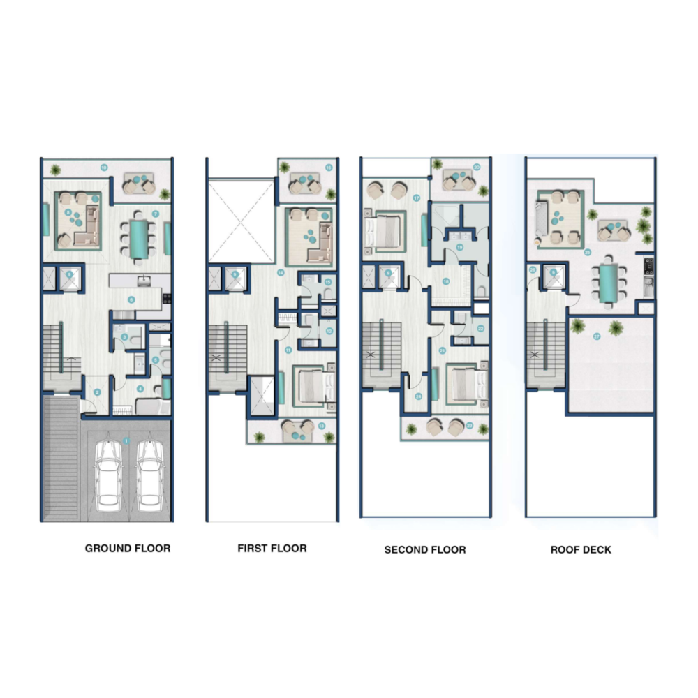 Townhouse plan