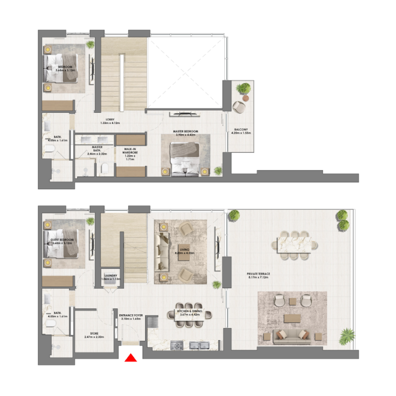 Duplex plan