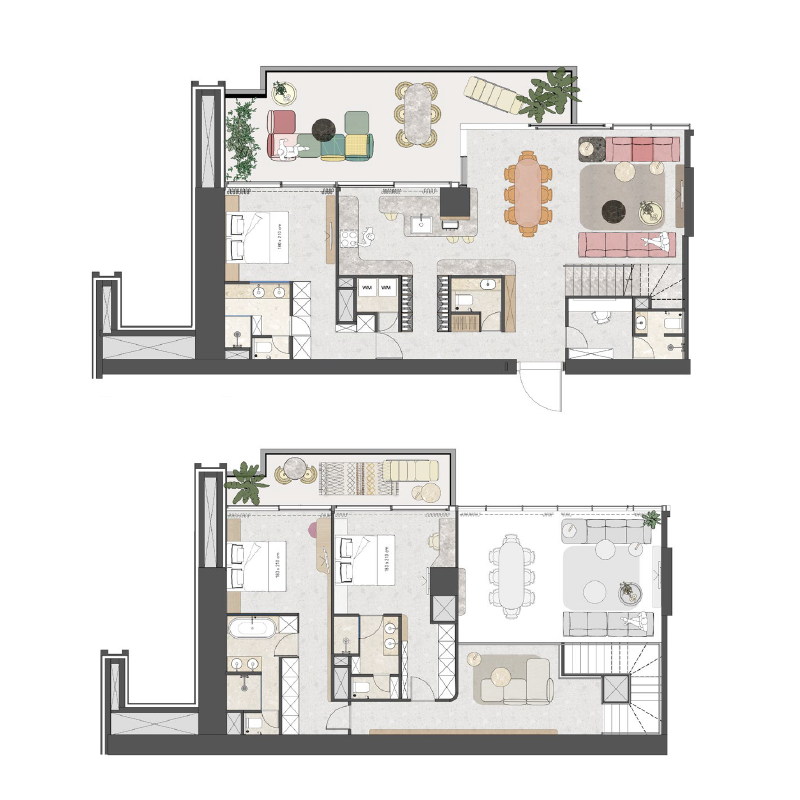 Duplex plan