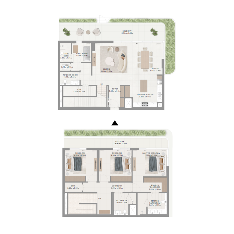 Duplex plan