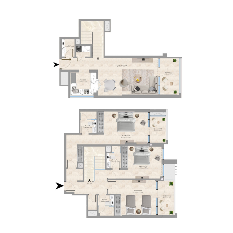 Duplex plan