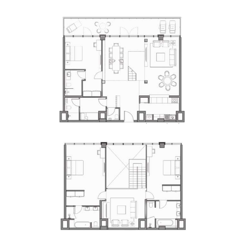 Duplex plan