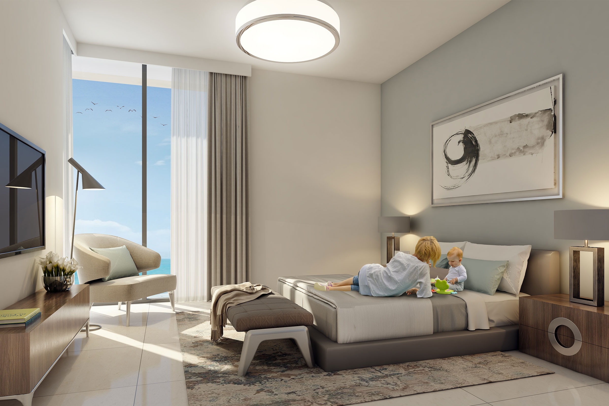 Blue Bay Walk interior 2