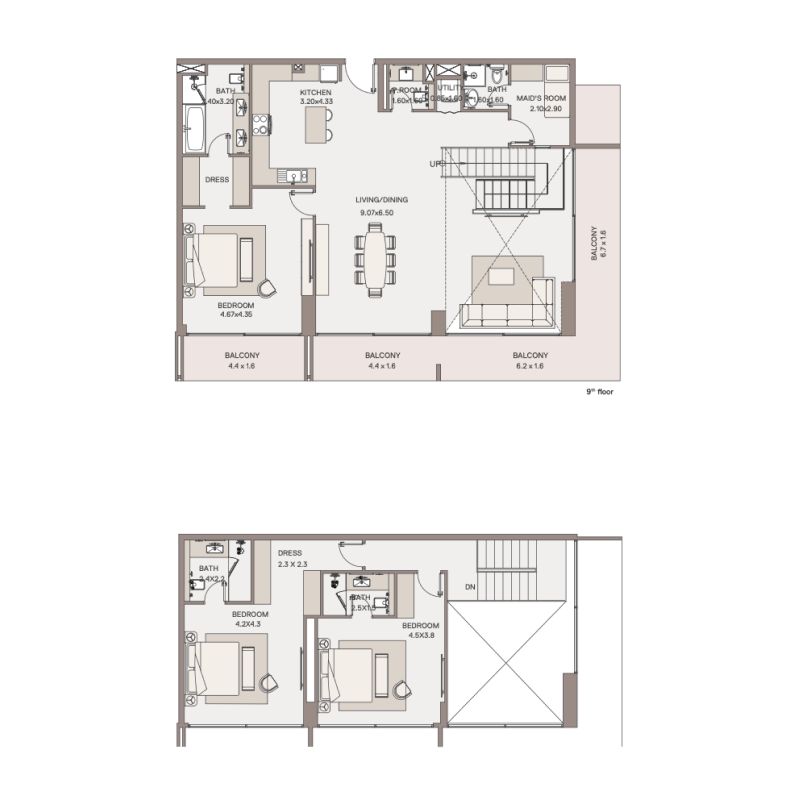 Duplex plan