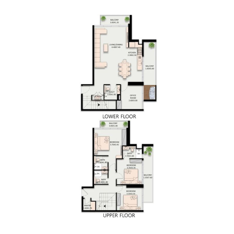 Duplex plan