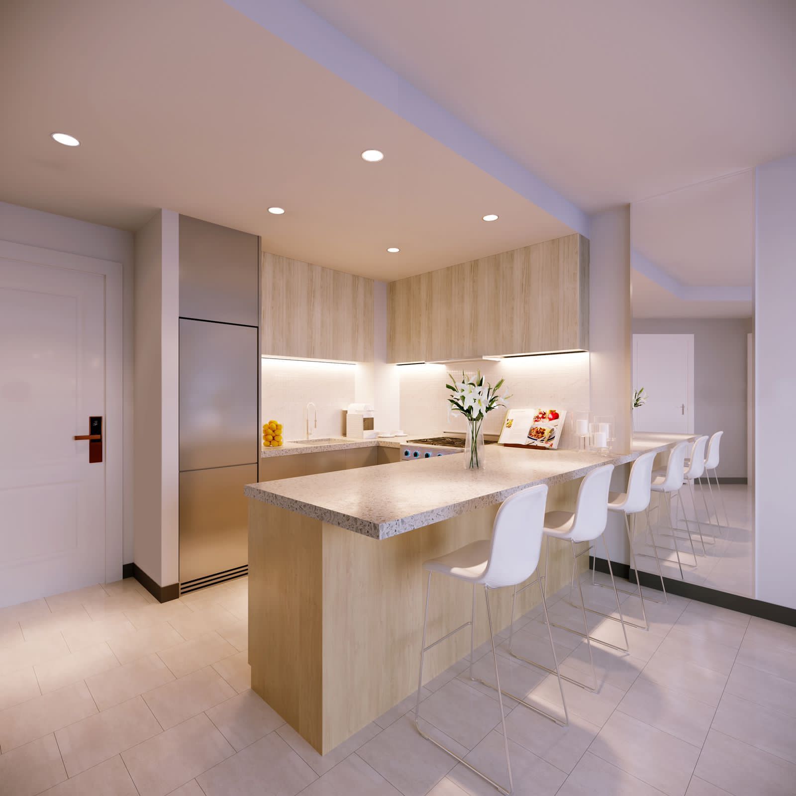 Beach Oasis 1 and 2 interior 1