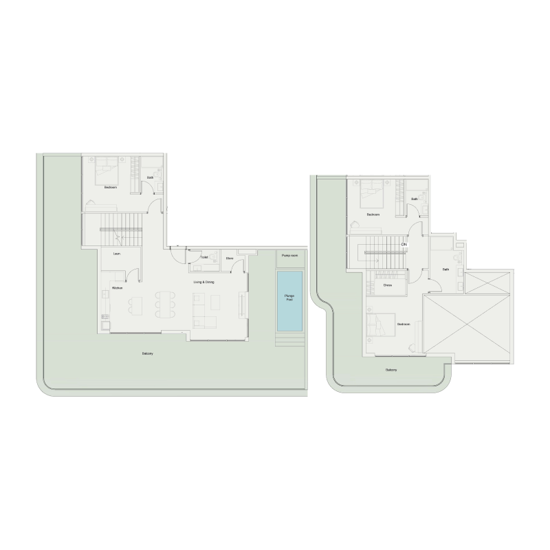 Penthouse plan