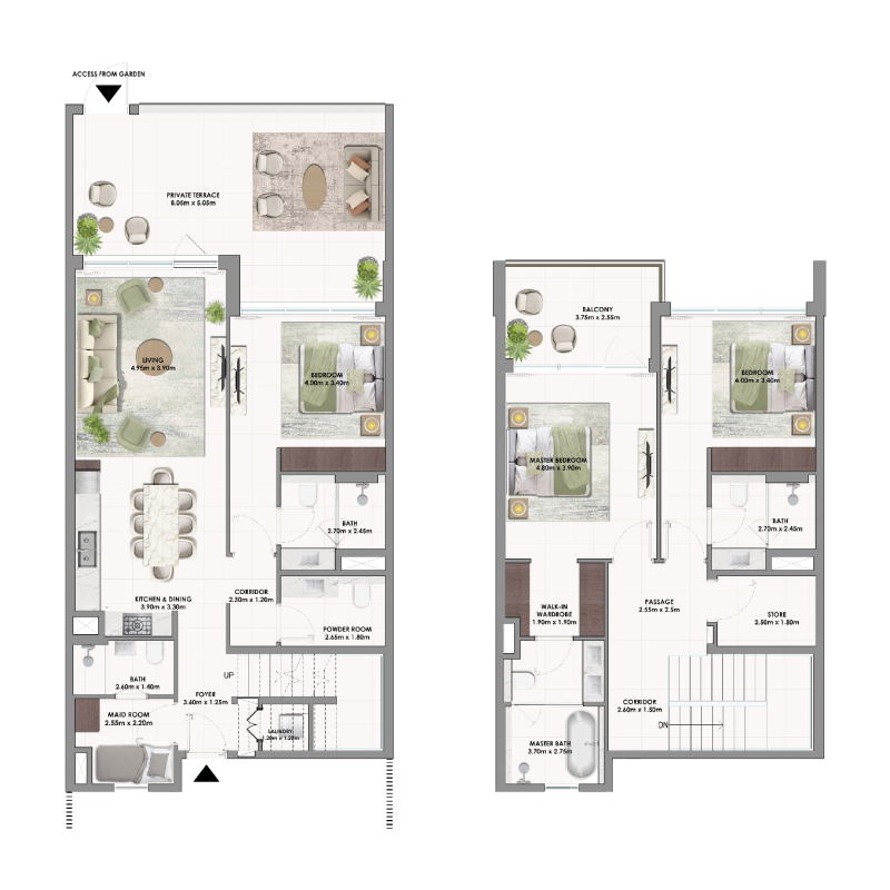 Townhouse plan