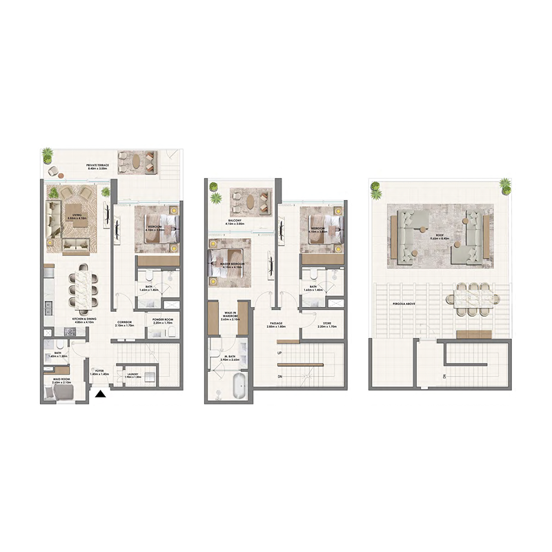 Townhouse plan