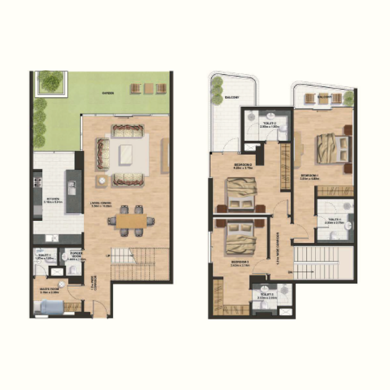 Townhouse plan