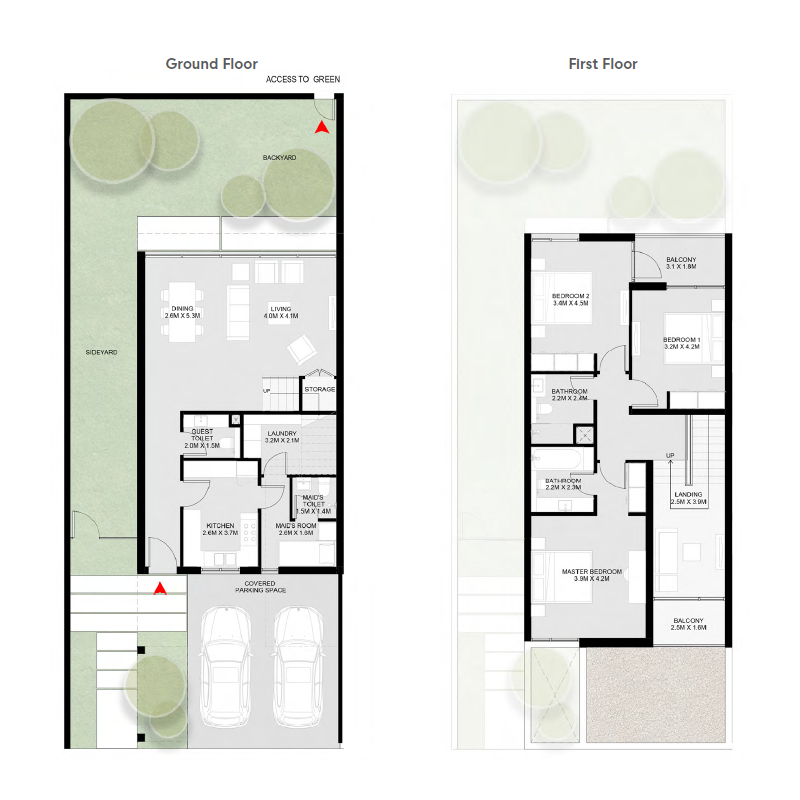 Townhouse plan