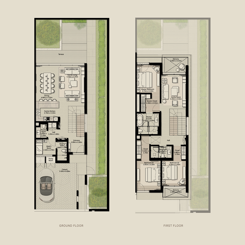 Townhouse plan