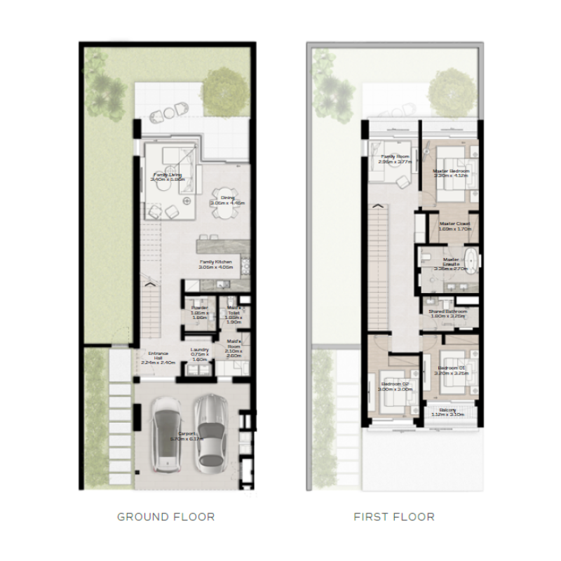 Townhouse plan