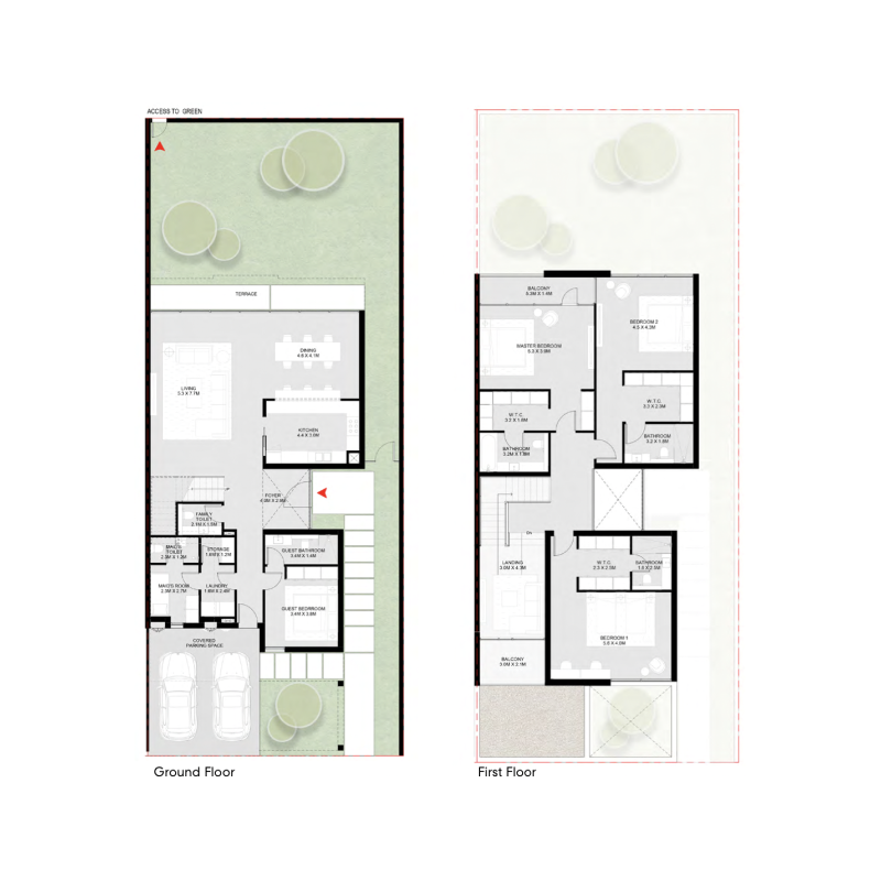 Townhouse plan