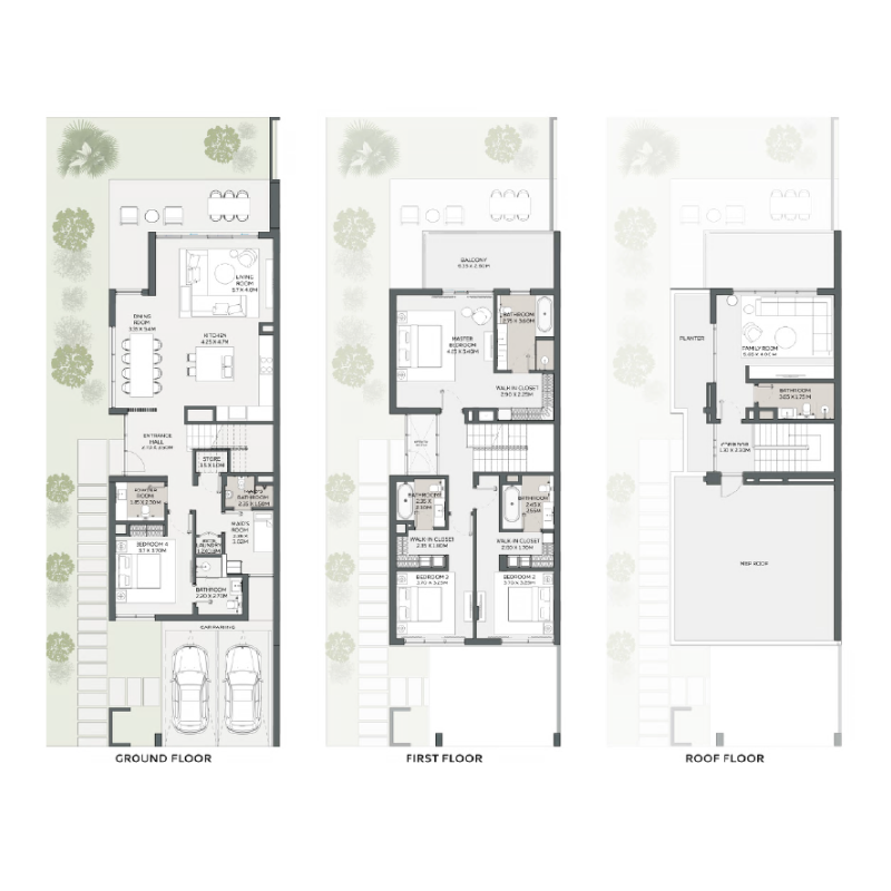 4 Bedroom Villa plan
