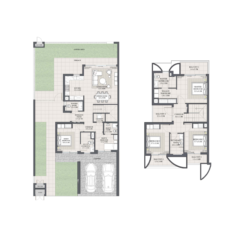 Townhouse plan