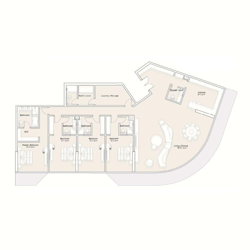 Apartments plan