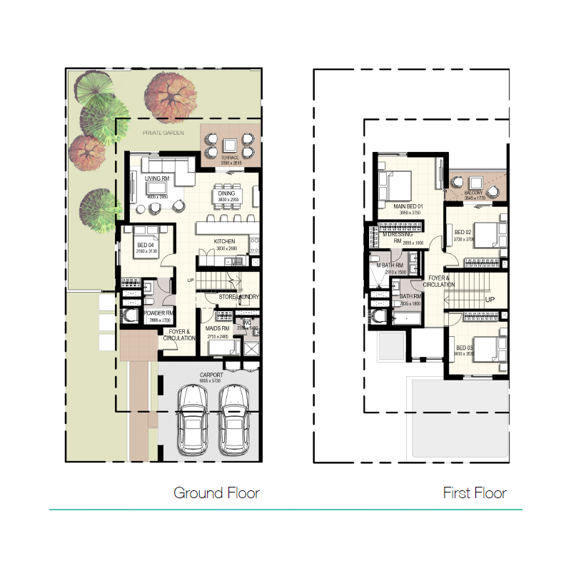 Townhouse plan