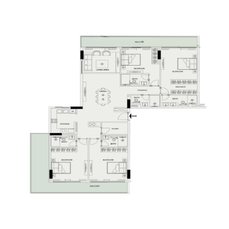 Apartments plan
