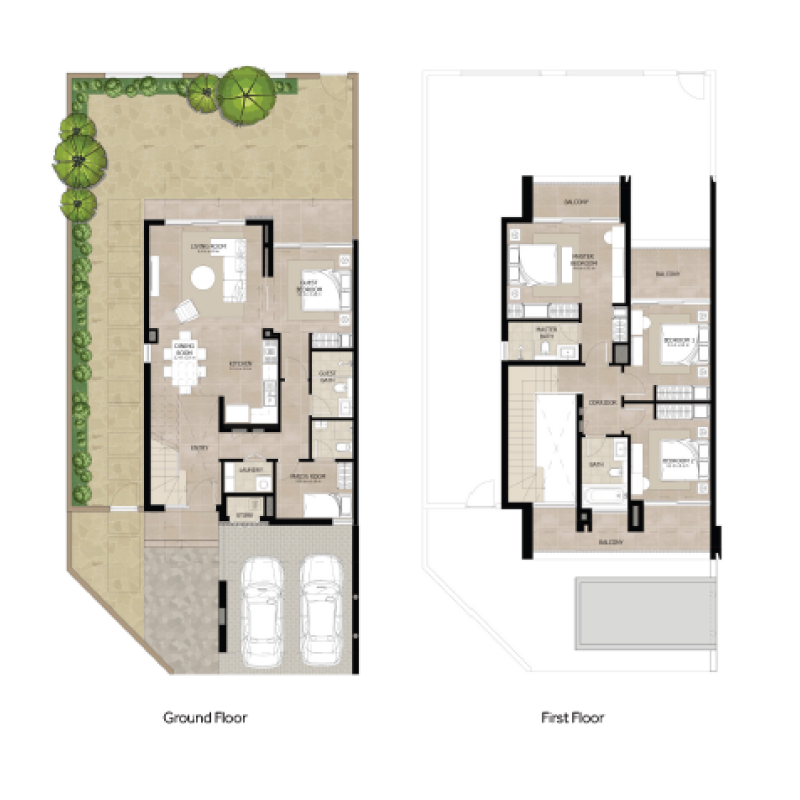 Townhouse plan