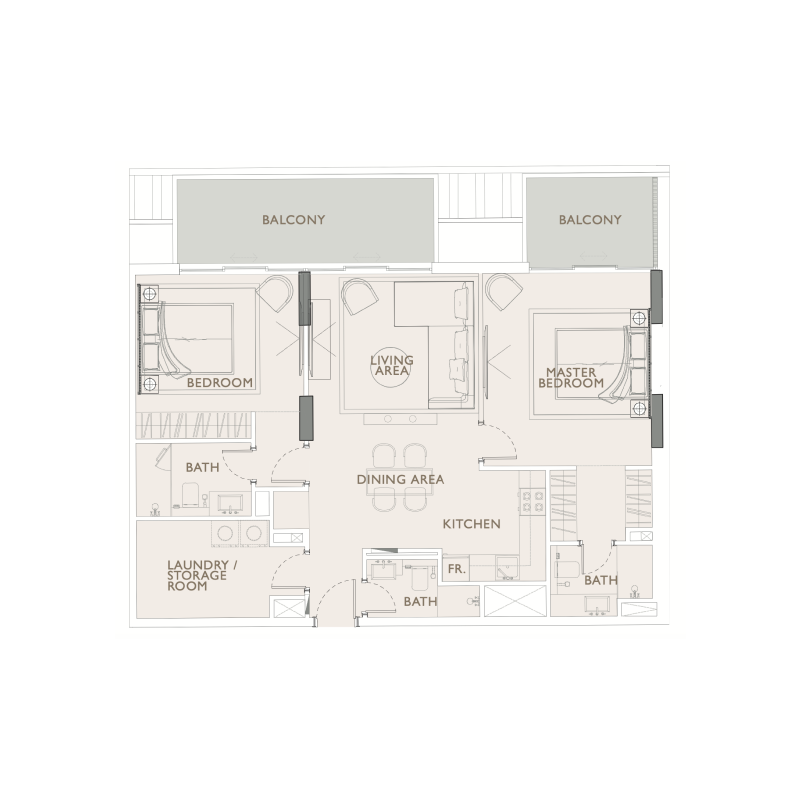 Apartments plan