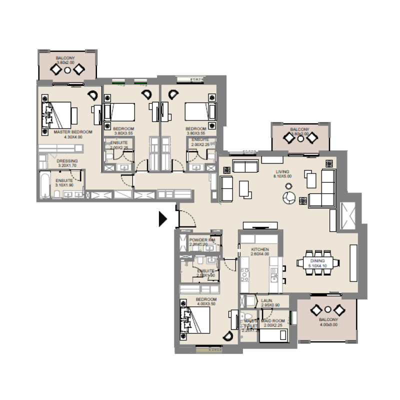 Apartments plan
