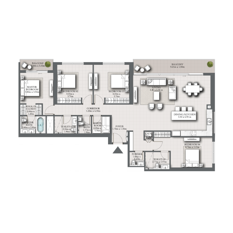 Apartments plan