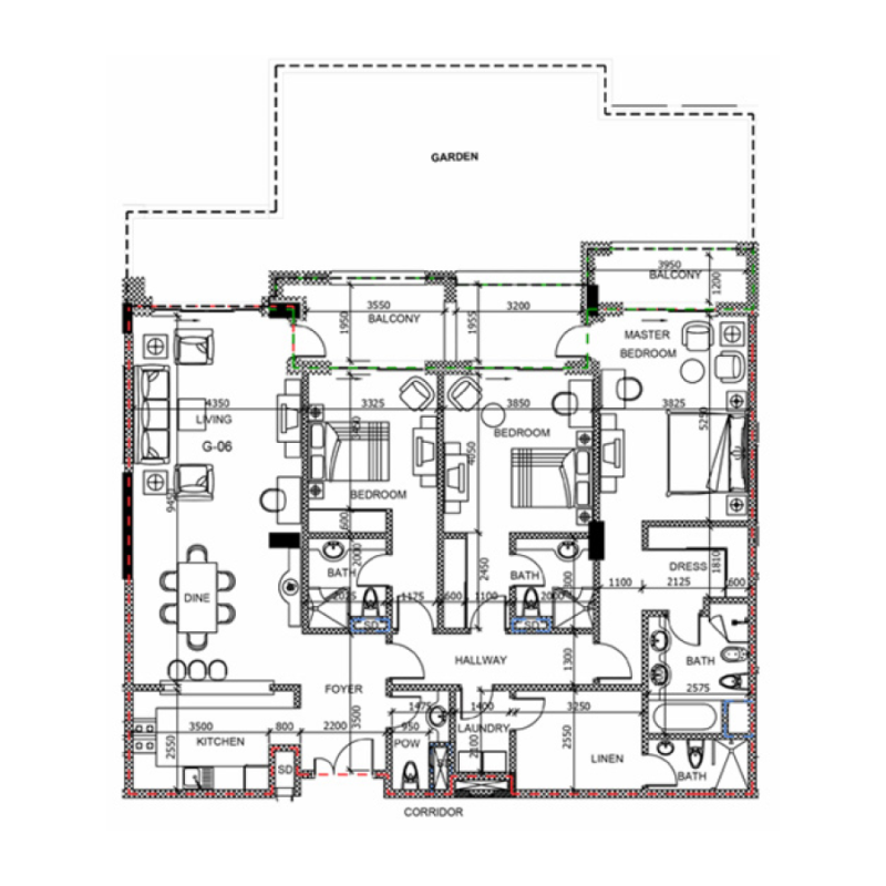 Apartments plan