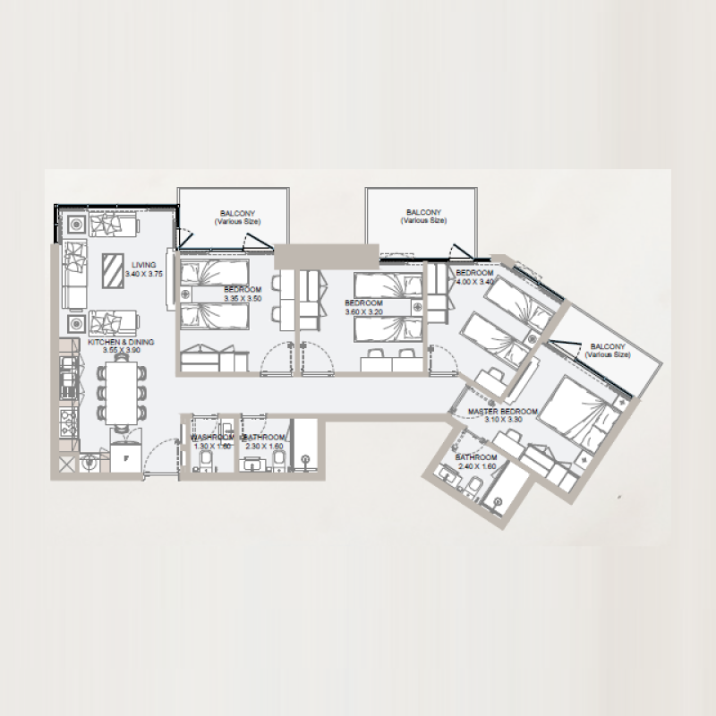 Apartments plan