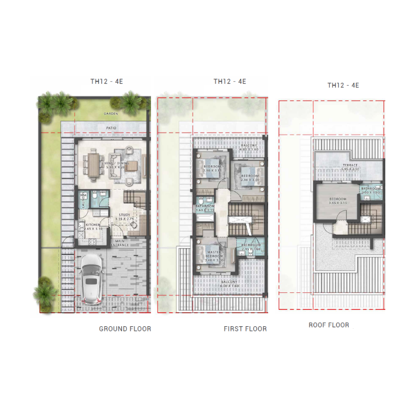 Townhouse plan