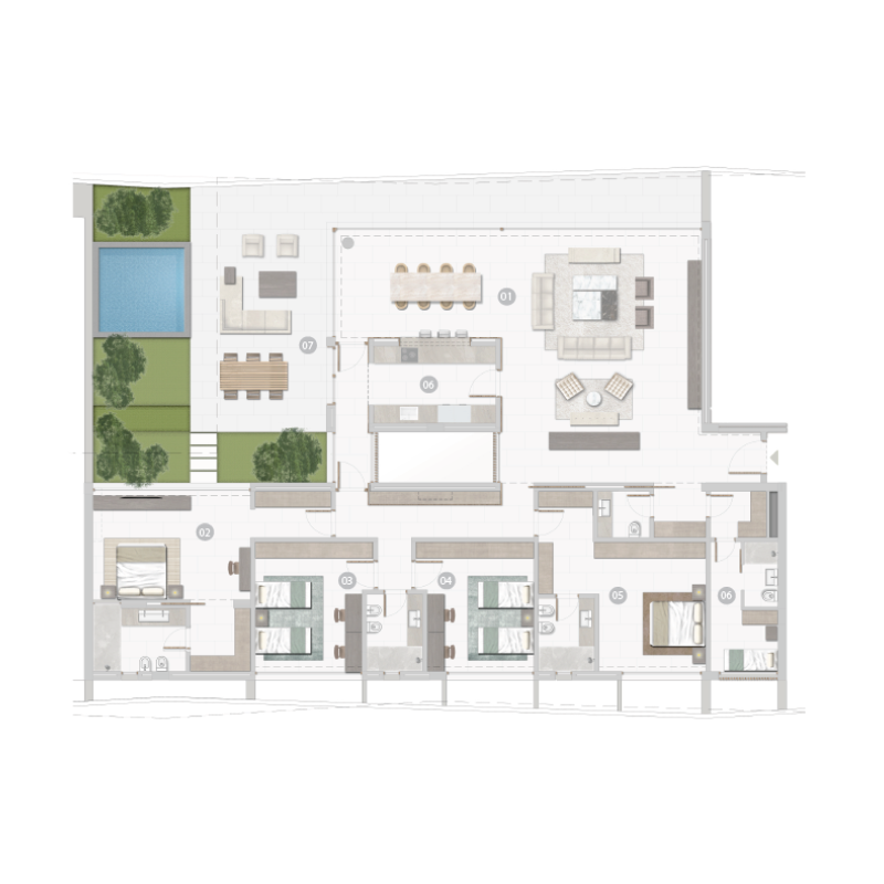 Apartments plan